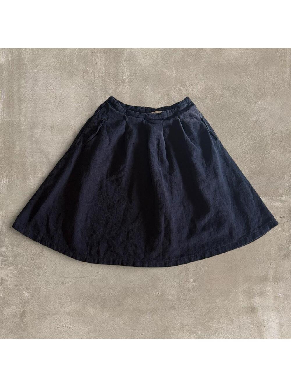 Everly Women's Black and Navy Skirt